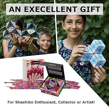 星羅 Cube-Studio サボ Shashibo Cube - Shape-shifting sculpture toy. - Art of Play